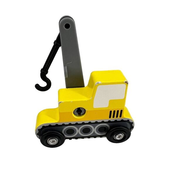 Wooden Construction Vehicle Lot Of 6 Melissa and Doug and More - Picture 9 of 14